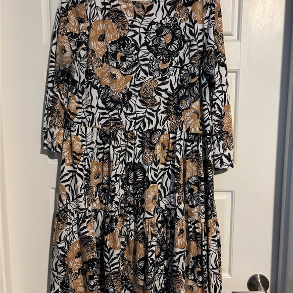 Lilly Pulitzer Geanna Swing Dress L Peony Party - Picture 5 of 7